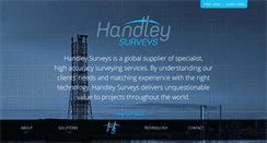 Desktop Screenshot of handleysurveys.com.au